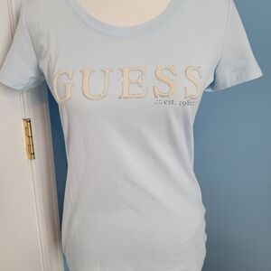 GUESS Light Blue Women's Top